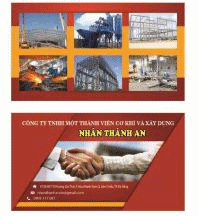 Gia Công Cơ Khí Nhân Thành An - Công ty TNHH Một Thành Viên Cơ Khí và Xây Dựng Nhân Thành An